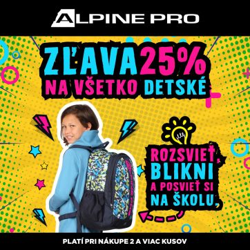 Zľava 25% pri kúpe dvoch kusov