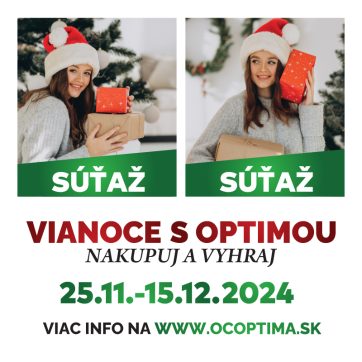 Vianoce s Optimou – Nakúp za 20€ a vyhraj!