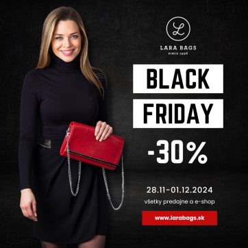 Black Friday v LARA BAGS