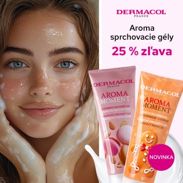 ZĽAVA 25% na AROMA sprchovacie gély