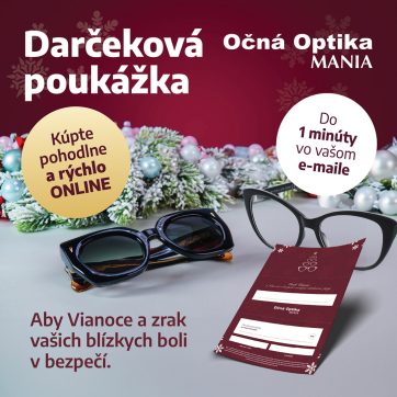 Vianočná darčeková poukážka