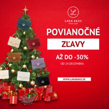 Povianočné zľavy v Lara Bags