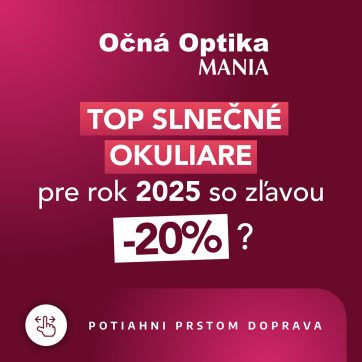 TOP NOVINKY 2025 slnečných okuliarov už máme v ponuke.