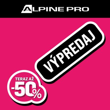Letný výpredaj v ALPINE PRO začína!