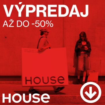 Letný VÝPREDAJ v HOUSE je tu!