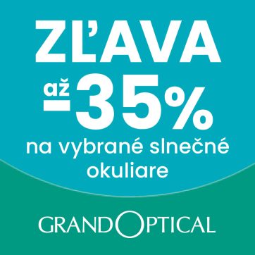 Predsezónny výpredaj slnečných okuliarov v GrandOptical!