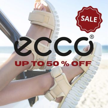 ECCO VÝPREDAJ: ZĽAVA AŽ 50 %