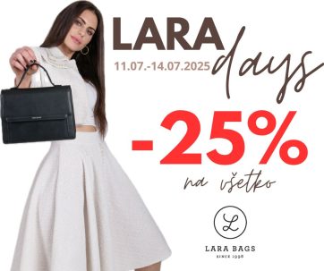 Zľava -25% na celý sortiment