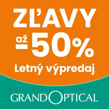 Letný výpredaj v GrandOptical!