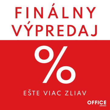 Finálny výpredaj – ešte viac zliav v OFFICE SHOES!