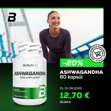 ASHWAGANDHA so zľavou -20%