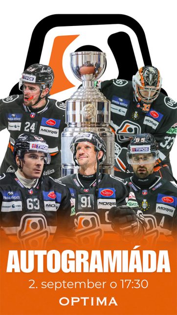 Autogramiáda hráčov HC Košice v OC Optima