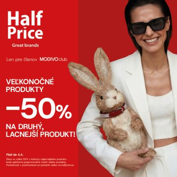 Super ponuka v HalfPrice!