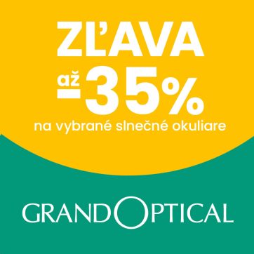 Predsezónny výpredaj slnečných okuliarov v GrandOptical!