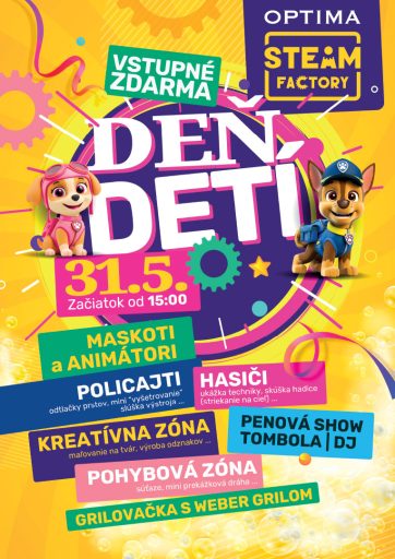 Deň detí v STEAM Factory