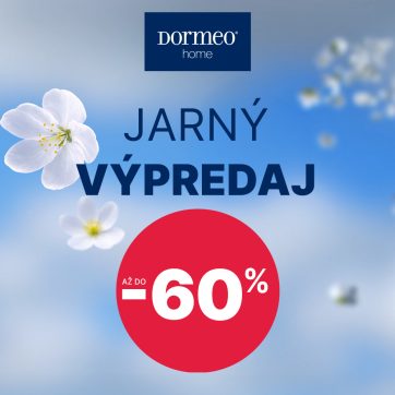Dormeo jarný výpredaj