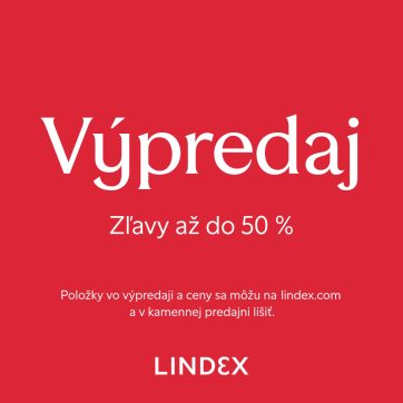 V predajni Lindex práve odštartoval VÝPREDAJ!