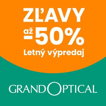 Letný výpredaj v GrandOptical!