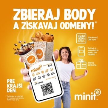 Odmeny za vaše obľúbené minitky? 🧡