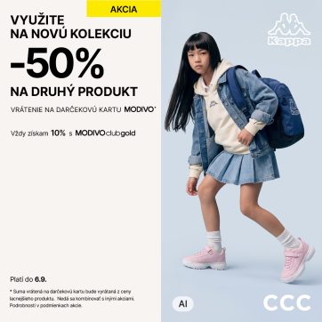 Nezmeškajte v predajni CCC super zľavu -5️⃣ 0️⃣% na druhý produkt!