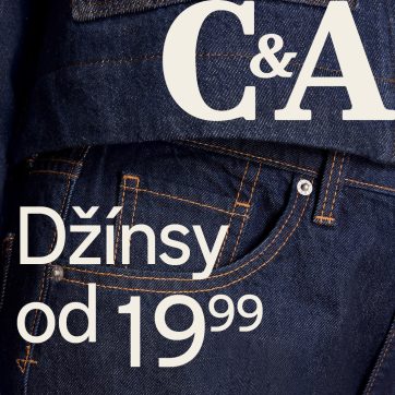 Džíny od 19,99