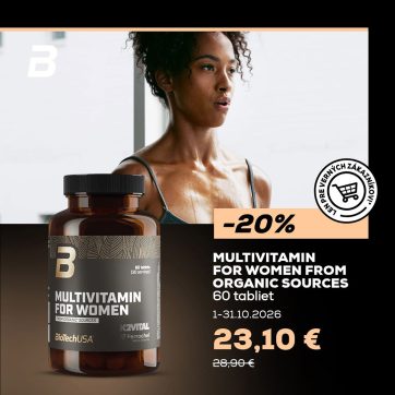 Organické multivitamíny vo výhodnej akcii