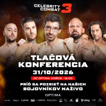 Tlačová konferencia CELEBRITY COMBAT 3